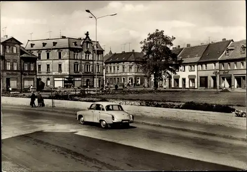 Ak Bernburg an der Saale, Louis-Braille-Platz