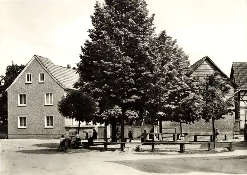 Ak Bischofroda in Thüringen, Anger
