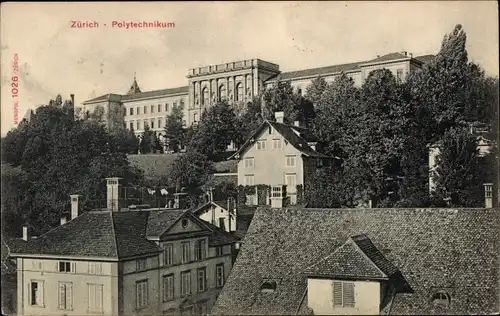 Ak Zürich Stadt Schweiz, Polytechnikum