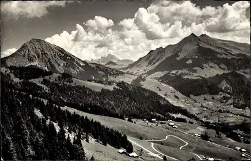 Ak Leysin Kanton Waadt, Le Mont d'or et le Pic Chaussy