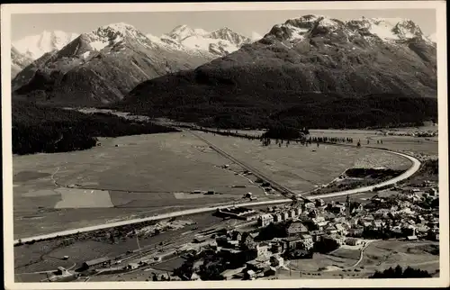 Ak Samaden Samedan Kanton Graubünden, Panorama