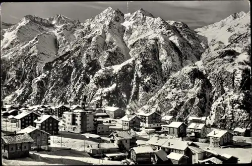 Ak Grächen Ried Kanton Wallis, Barrhörner