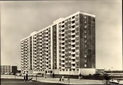Ak Hansestadt Rostock, Lütten Klein, Hochhaus