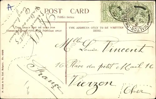 Ak Axmouth Devon England, Village