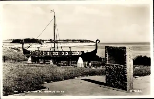 Ak Broadstairs Kent England, The Viking Ship