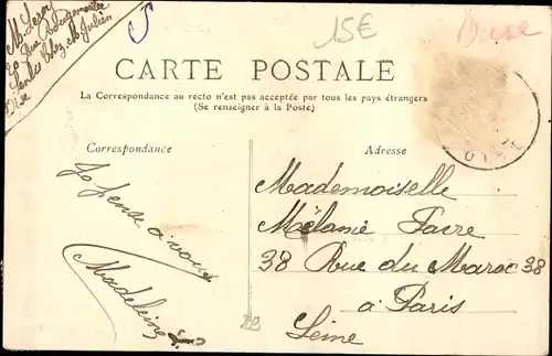 Ak Senlis-Oise, Moulin de la Vallee