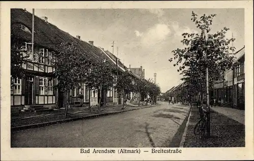 Ak Arendsee in der Altmark, Breitestraße