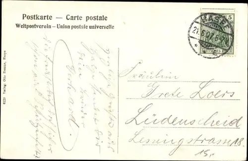 Ak Haspe Hagen Westfalen, Berliner Straße, Geschäfte