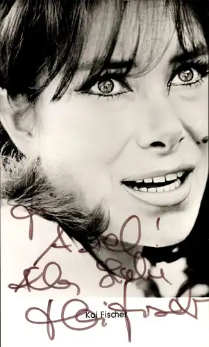 Ak Schauspielerin Kai Fischer, Portrait, Autogramm