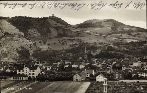 Ak Kahla in Thüringen, Totale