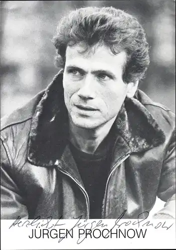 Ak Schauspieler Jürgen Prochnow, Portrait, Autogramm