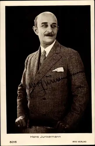 Ak Schauspieler Hans Junkermann, Iris Verlag 5016