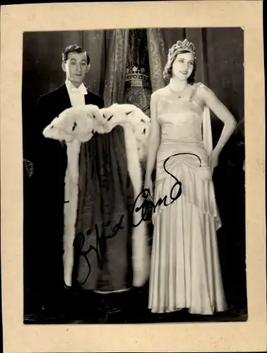 Foto Ak Schauspieler Siegfried Arno, Filmszene, Autogramm