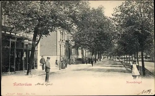 Ak Rotterdam Südholland Niederlande, Noordsingel