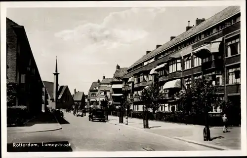 Ak Rotterdam Südholland Niederlande, Lumeystraat