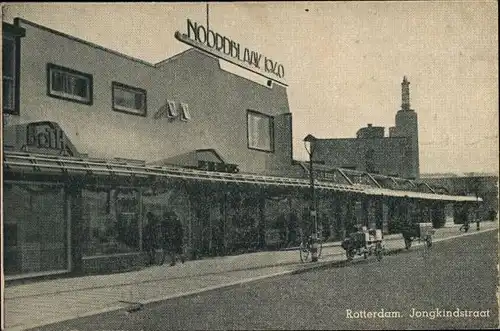 Ak Rotterdam Südholland Niederlande, Jongkindstraat, Noordblaak, Geschäfte