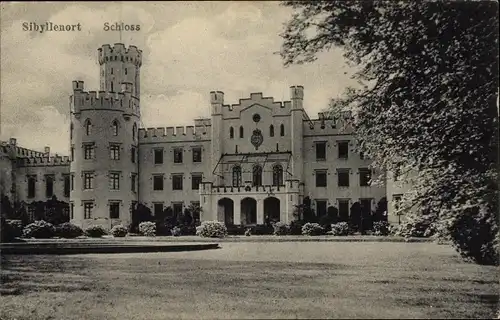 Ak Szczodre Sibyllenort Schlesien, Schloss