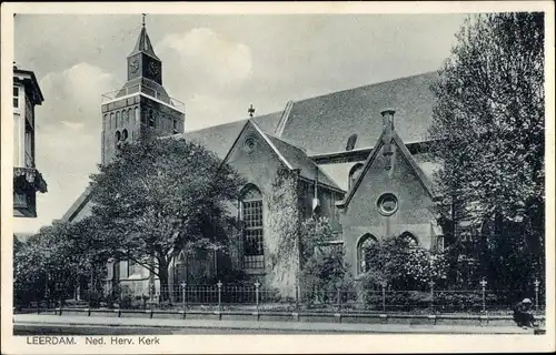 Ak Leerdam Südholland, Kirche