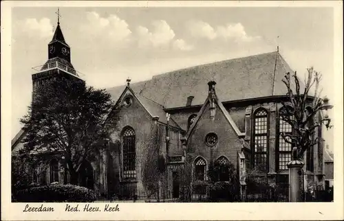 Ak Leerdam Südholland, Kirche