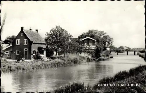 Ak Beets Nordholland Niederlande, Ortspartie