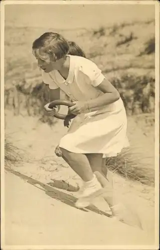 Ak Prinzessin Josephine Charlotte, am Strand