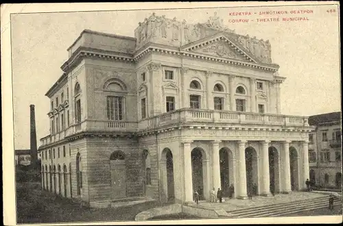 Ak Korfu Griechenland, Theater Municipal