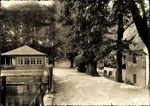 Ak Chursdorf Penig in Sachsen, Muldental, Waldgasthaus Höllmühle