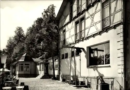 Ak Jocketa Pöhl Vogtland, Ferienhaus u. Gaststätte Rentzschmühle im Elstertal