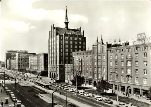 Ak Hansestadt Rostock, Lange Straße