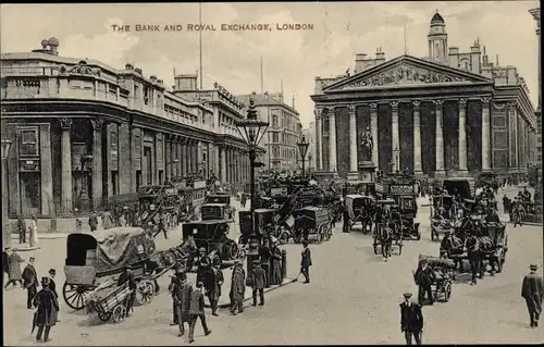 Ak London, The Bank and Royal Exchange