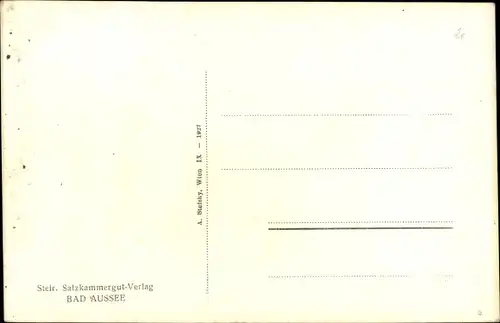 Ak Bad Aussee Steiermark, Loserhütte Dachstein