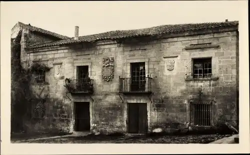 Ak Santillana del Mar Kantabrien, Casa de la Abadia