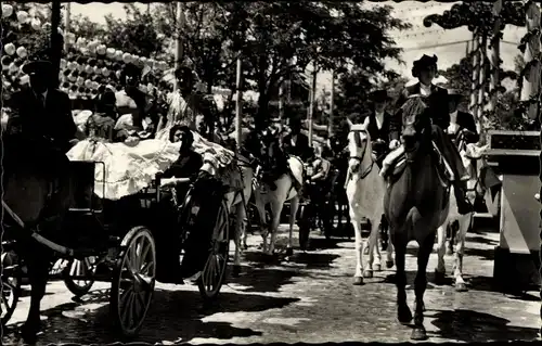 Ak Sevilla Andalusien, En el Real de la Feria