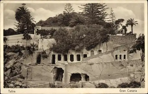 Ak Tafira Gran Canaria Kanarische Inseln, Calzada