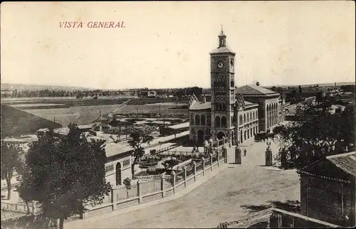 Ak Toledo Kastilien La Mancha Spanien, Bahnhof