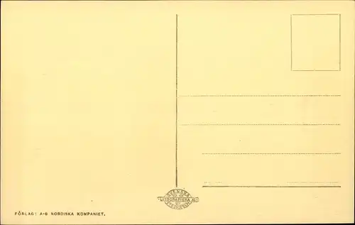 Ak Stockholm Schweden, Karl XV staty och Nordiska Museet