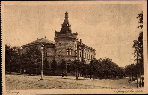 Ak Beograd Belgrad Serbien, Offiziershaus