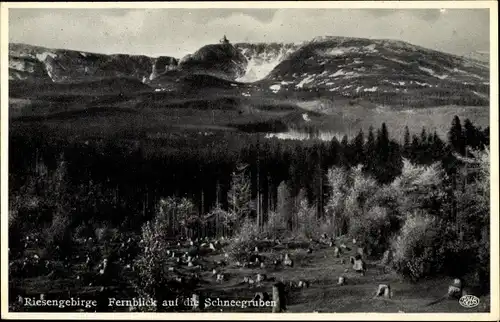 Ak Szklarska Poręba Schreiberhau Riesengebirge Schlesien, Schneegruben, Sněžné jámy, Śnieżne Kotły