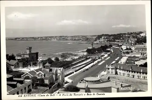 Ak Estoril Cascaes Cascais Portugal, A Praia de Tamariz e Baia de Cascais
