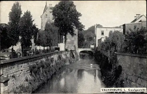 Ak Valkenburg Limburg Niederlande, Geulgezicht