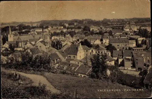Ak Valkenburg Limburg Niederlande, Panorama