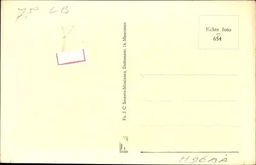 Ak Meerssen Limburg Niederlande, Sluisweide