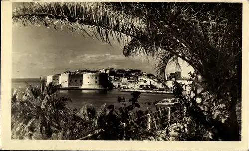 Ak Ragusa Dubrovnik Kroatien, Blick auf die Stadt