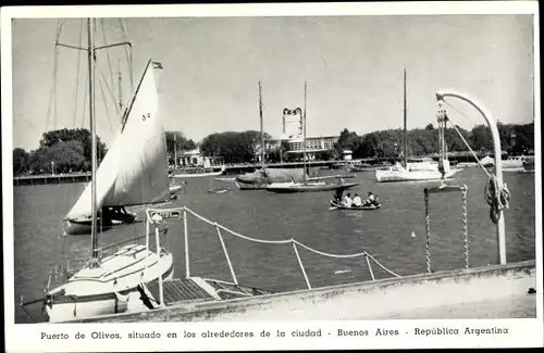 Akzeptiert Buenos Aires Argentinien, Puerto de Olivos, gelegen in den Alrededores der Stadt