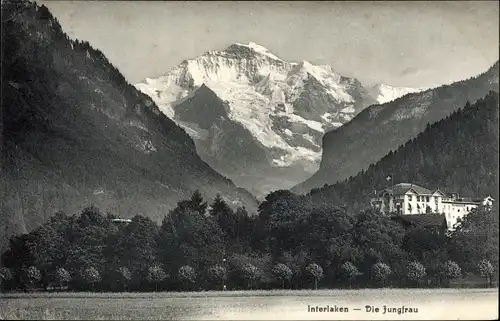 Ak Interlaken Kanton Bern Schweiz, Die Jungfrau