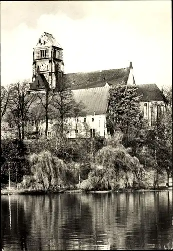 Ak Karl Marx Stadt Chemnitz in Sachsen, Blick zum Schlossberg