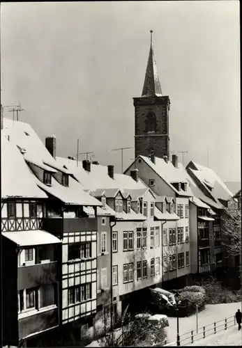 Ak Erfurt in Thüringen, Krämerbrücke