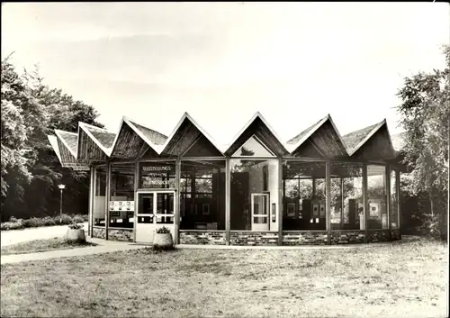 Ak Ostseebad Heringsdorf auf Usedom, Ausstellungspavillon