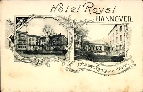 Ak Hannover in Niedersachsen, Hotel Royal