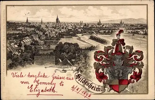 Wappen Litho Hildesheim in Niedersachsen, Gesamtansicht